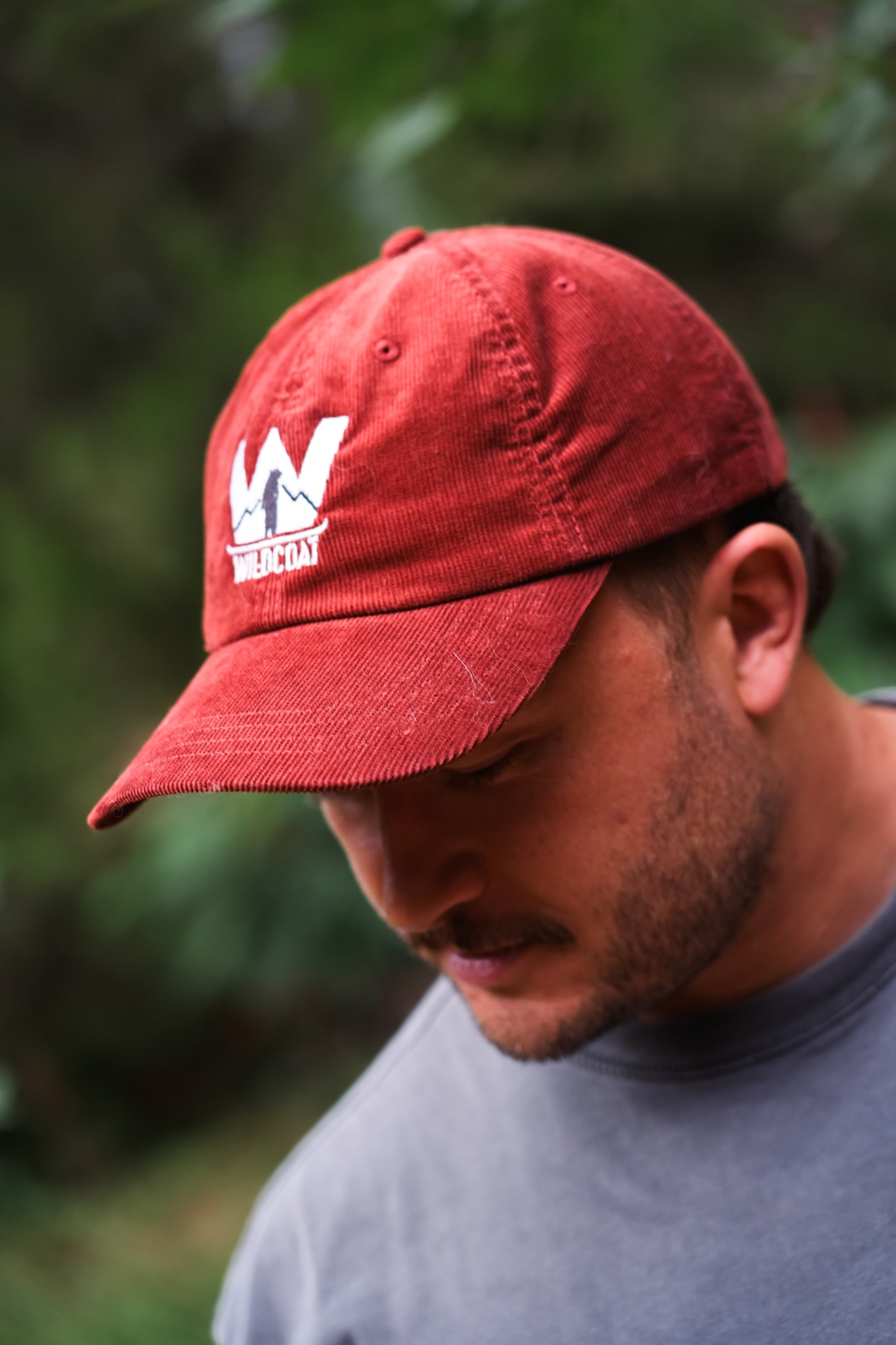 Corduroy Embroidered ' W' Cap