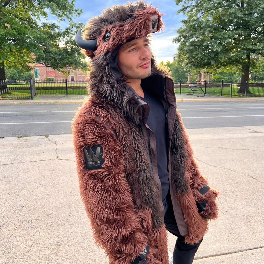 Bear top fur jacket