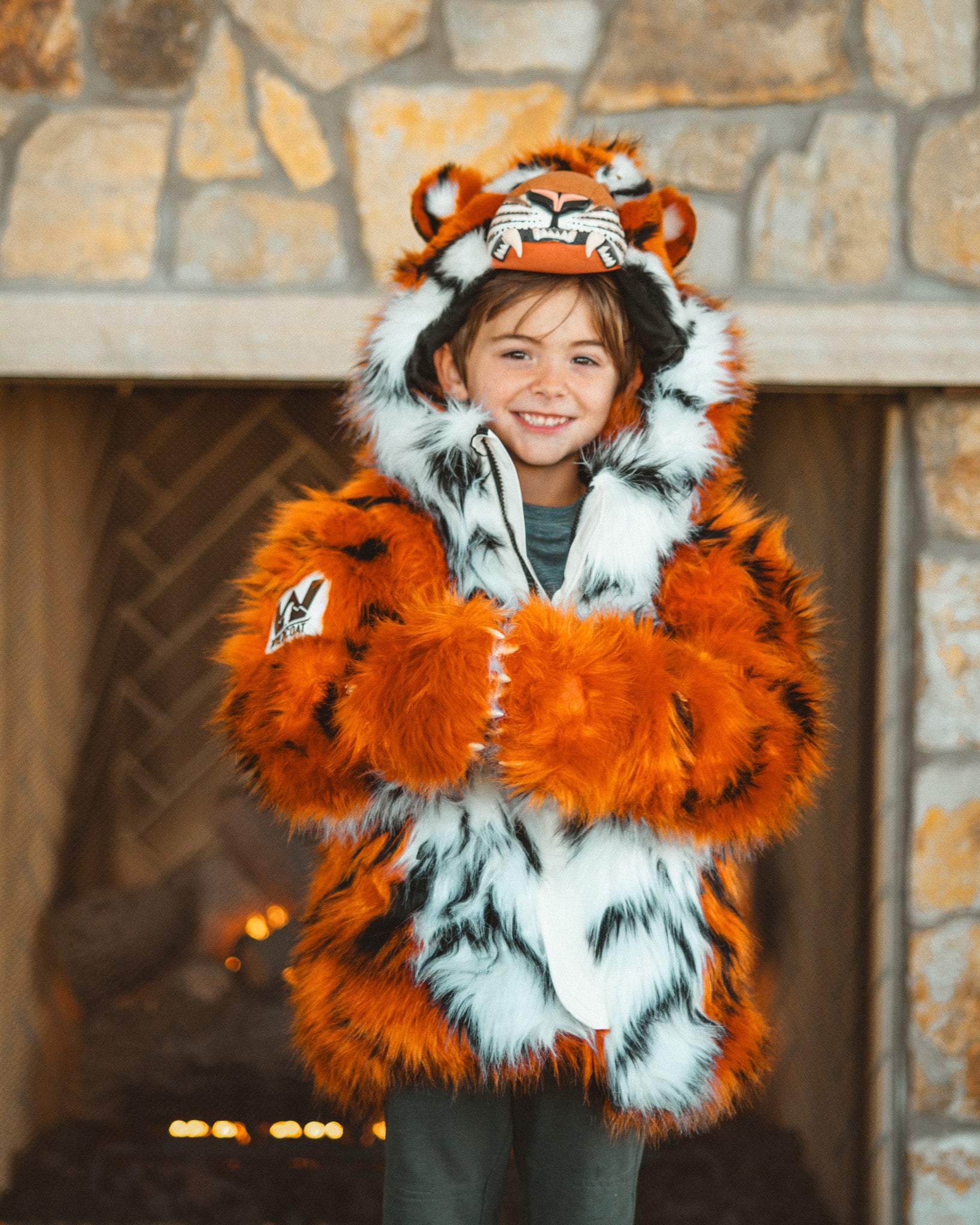 KIDS' TIGER COAT