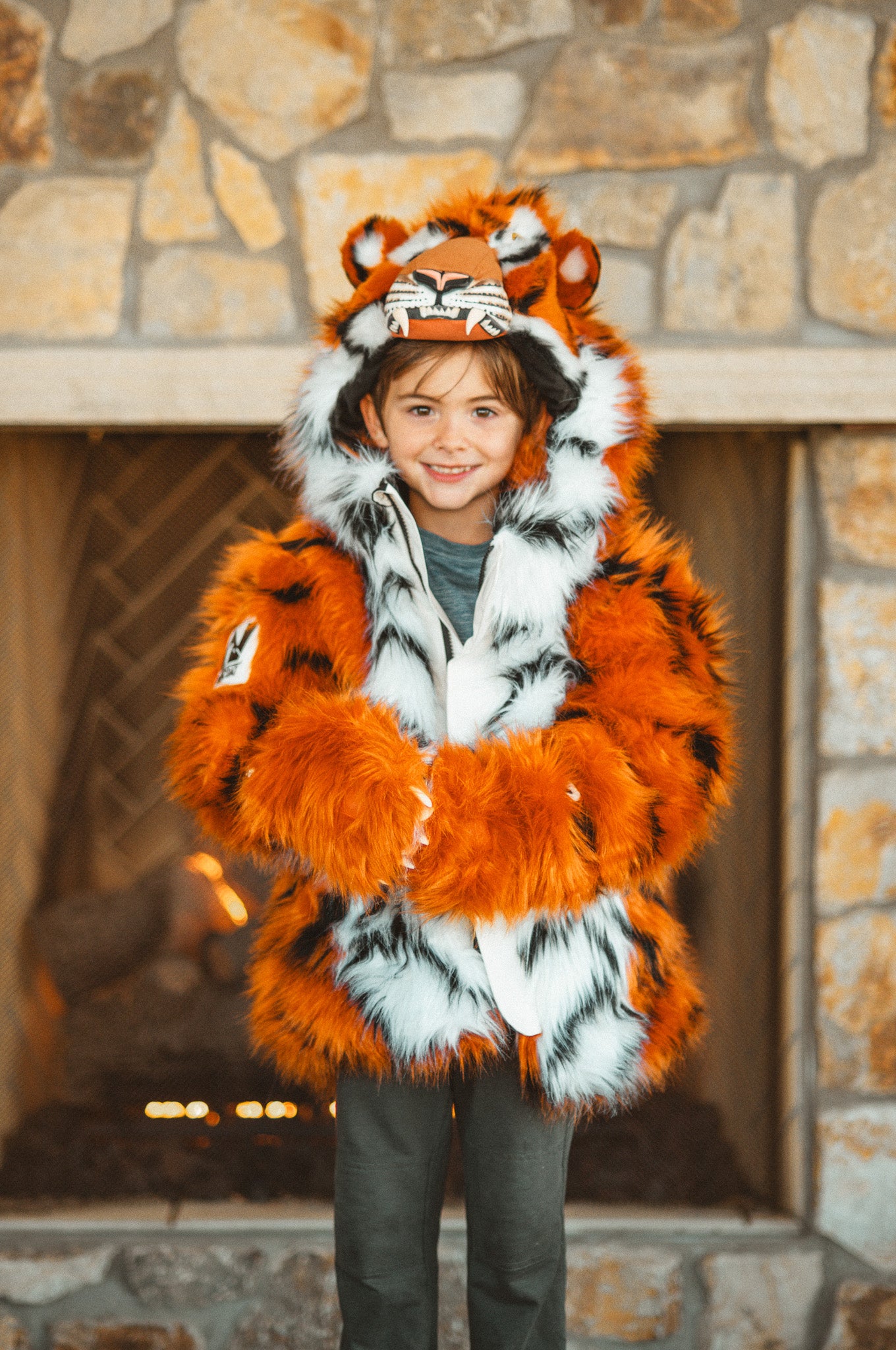 KIDS' TIGER COAT