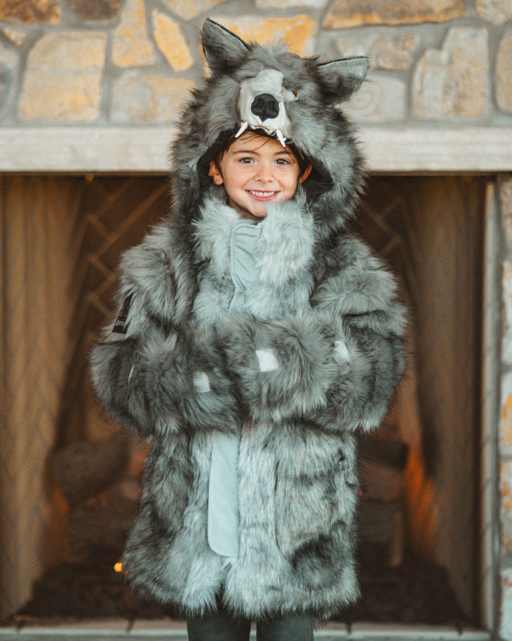 KIDS' TIMBER WOLF COAT