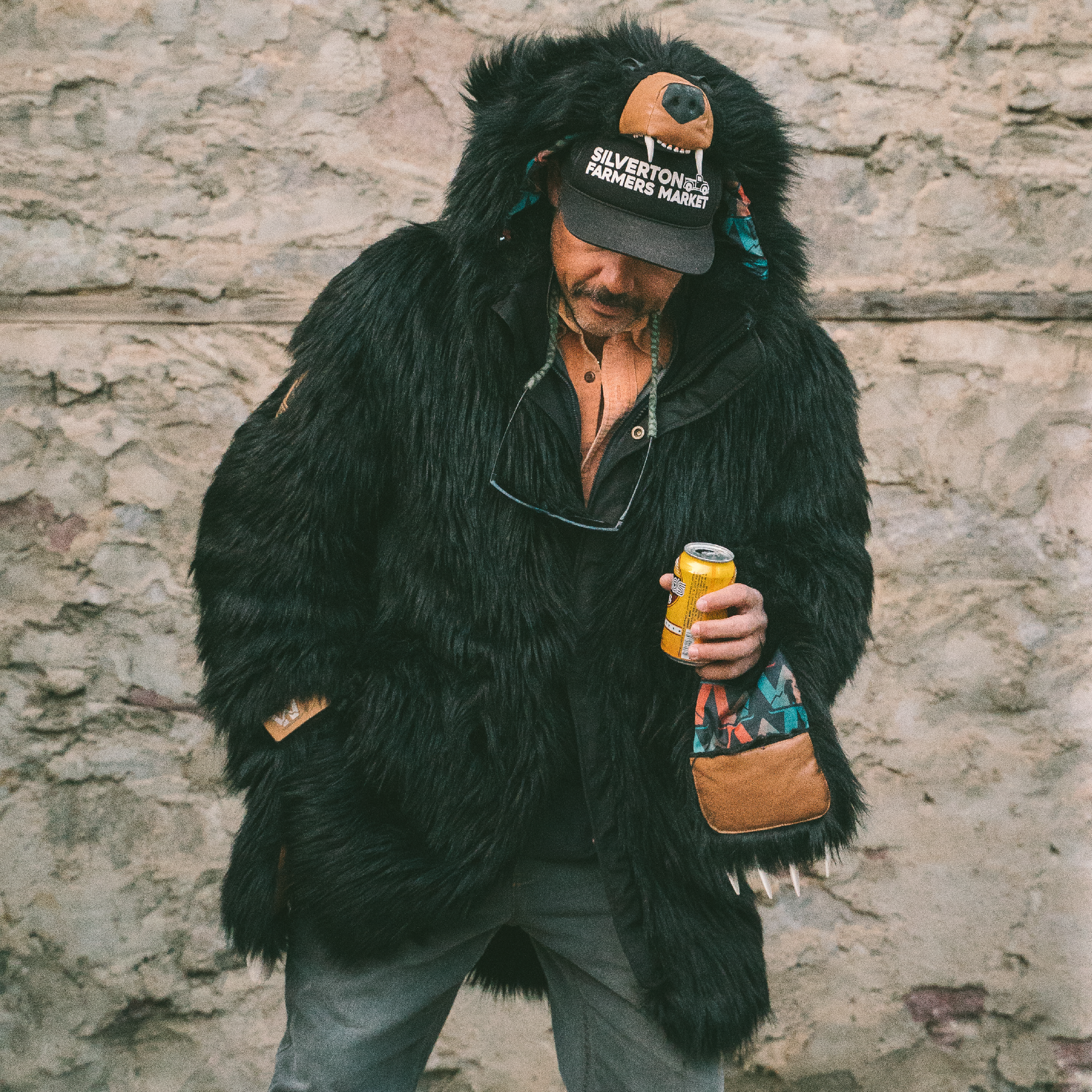 Classic Black Bear Coat