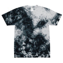 Embroidered Oversized Tie-dye T-shirt