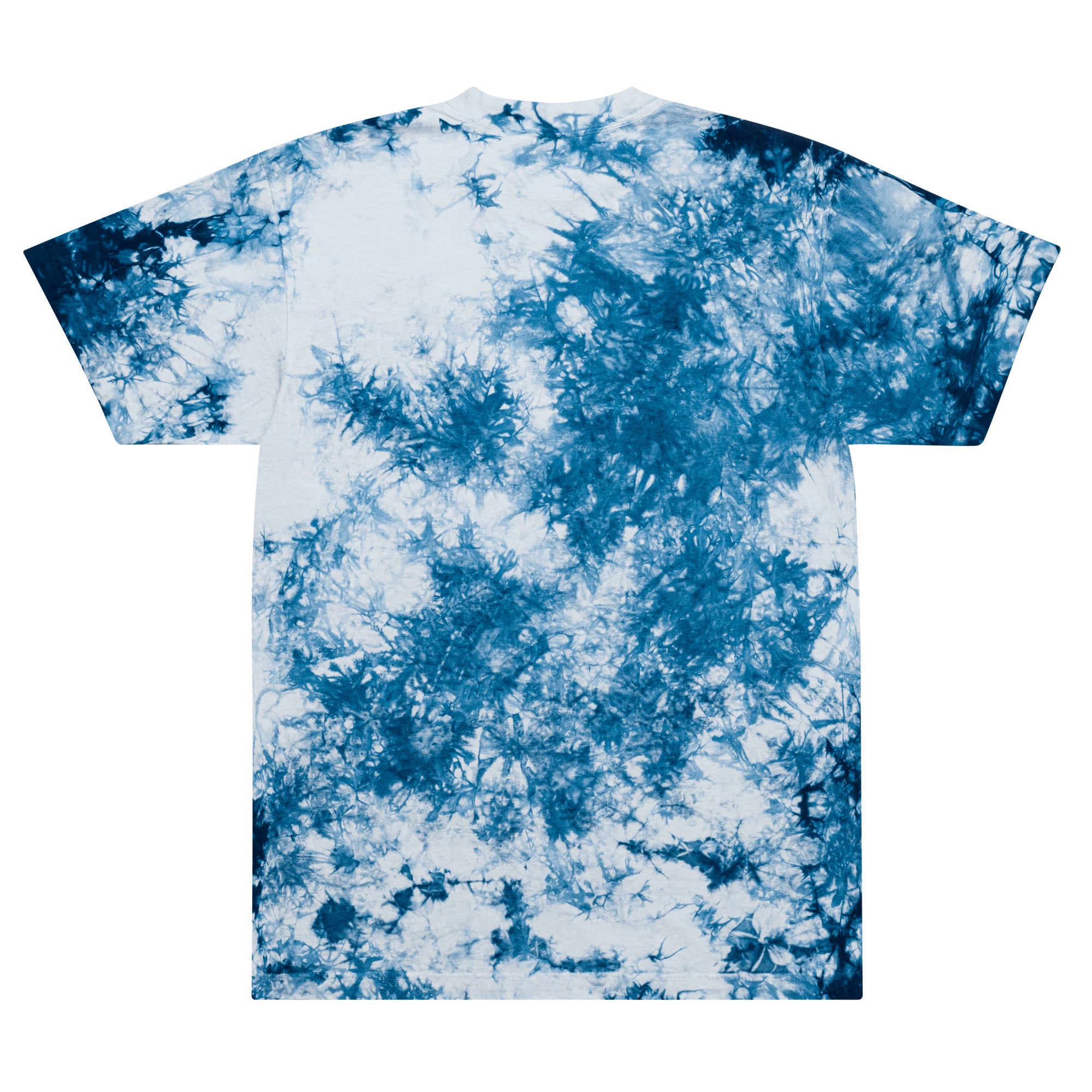 Embroidered Oversized Tie-dye T-shirt – Wildcoat